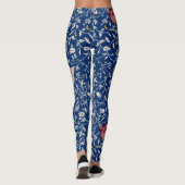 William Morris Medway Pattern Leggings (Achterkant)