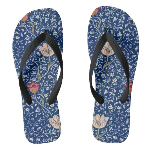 William Morris Medway Pattern Teenslippers (Voetbed)