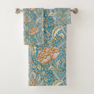 William Morris motif floral Windrush bleu