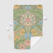 William Morris Myrtle Bloem Bloemstuk Botanisch Golfhanddoek (Insitu)