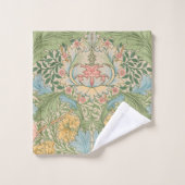 William Morris Myrtle Fleur Floral Botanique (Gant de toilette)