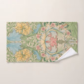 William Morris Myrtle Fleur Floral Botanique (Serviette à main)