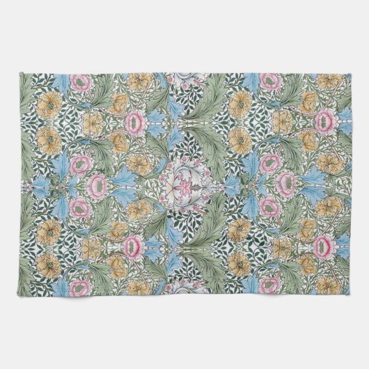 William Morris Myrtle Floral Kitchen Tea Towel Theedoek (Horizontaal)