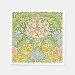William Morris Myrtle Garden Bloemklassieker Servet