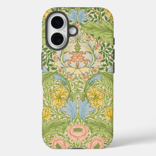 William Morris Myrtle Garden Floral Classic iPhone 16 Hoesje