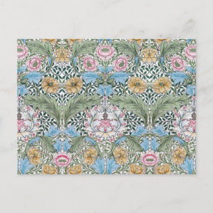 William Morris Myrtle Motif Floral Carte postale