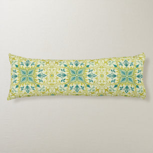 William Morris Naadloos Plafond Limegroen Patroon Lichaamskussen