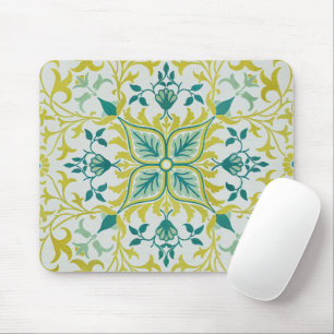 William Morris Naadloos Plafond Limegroen Patroon Muismat