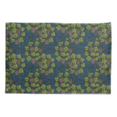 William Morris Naadloze Druiven Wingerd Zwarte Pat Kussensloop (Achterkant)