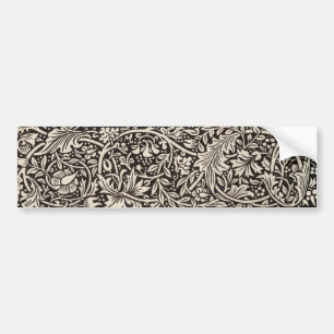 William Morris Narcis Bloemenbehang Bumpersticker