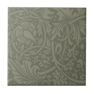 William Morris Narcis Bloemenbehang Tegeltje