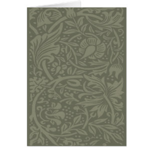 William Morris Narcis Bloemig Behang