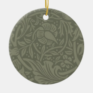William Morris Narcis Bloemig Behang Keramisch Ornament