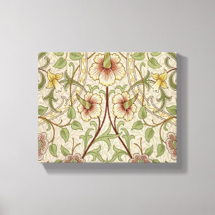 William Morris Narcis Klassiek Bloem Behang Canvas Afdruk