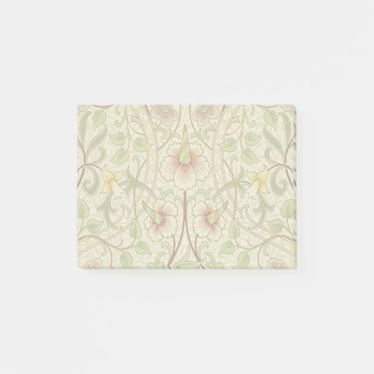William Morris Narcis Klassiek Bloem Behang Post-it® Notes (Voorkant)