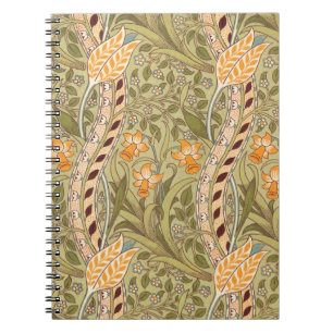 William Morris Narcissen Tuin Bloem Klassieke Bota Notitieboek