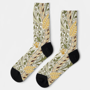William Morris Narcissen Tuin Bloem Klassieke Bota Sokken
