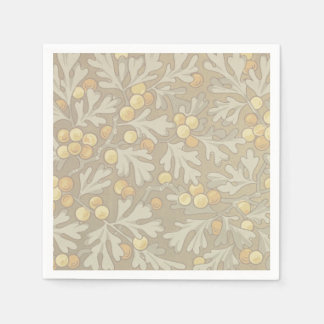 William Morris Oak en Acorn Cocktail Napkins Servet