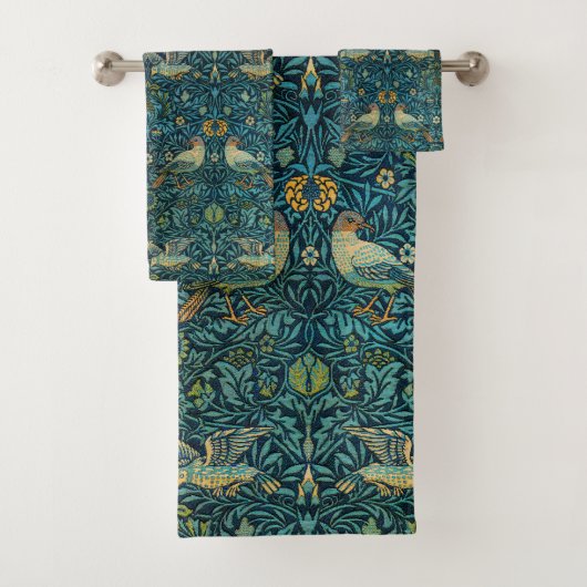 William Morris Oiseaux et motifs floraux (En situation)