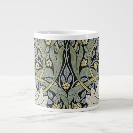 William Morris - Ontwerp van het Pimpernel Pattern Extra Grote Beker (Voorkant)