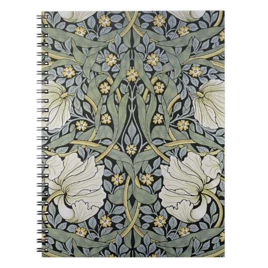 William Morris - Ontwerp van het Pimpernel Pattern Notitieboek (Voorkant)