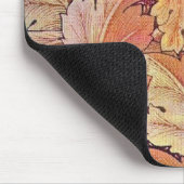 William Morris Oranje Acanthus - Mousepad Muismat (Hoek)