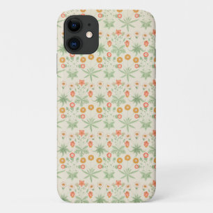 William Morris  Oranje Daisy Pattern iPhone 11 Hoesje