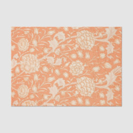 William Morris ORANJE FLORAL Tissue Paper Tissuepapier