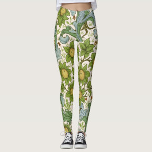 William Morris' Orchard Delight Art Leggings
