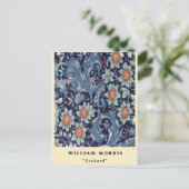 William Morris Orchard Fruit Pattern Briefkaart (Staand voorkant)