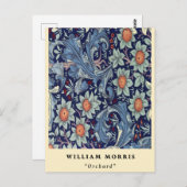 William Morris Orchard Fruit Pattern Briefkaart (Voorkant / Achterkant)
