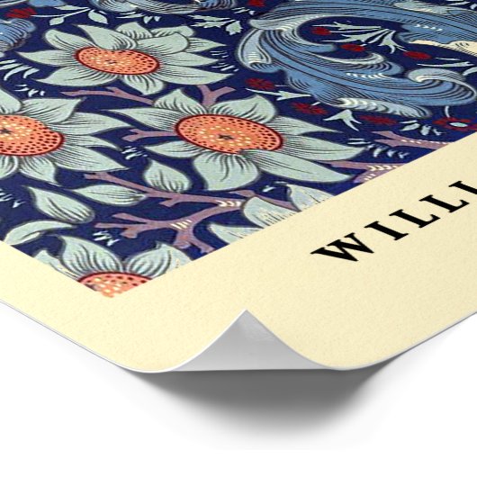  William Morris Orchard Fruit Pattern Poster (Hoek)