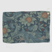William Morris Orchard Pattern Art Golfhanddoek (Horizontaal)