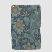 William Morris Orchard Pattern Art Golfhanddoek (Voorkant)