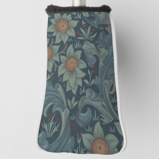 William Morris Orchard Pattern Art Golfheadcover (Draai 90)