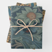 William Morris Orchard Pattern Art Inpakpapier Vel (In situ)