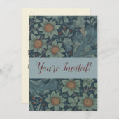 William Morris Orchard Pattern Art Kaart (Voorkant / Achterkant)