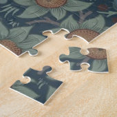 William Morris Orchard Pattern Art Legpuzzel (Zijkant)