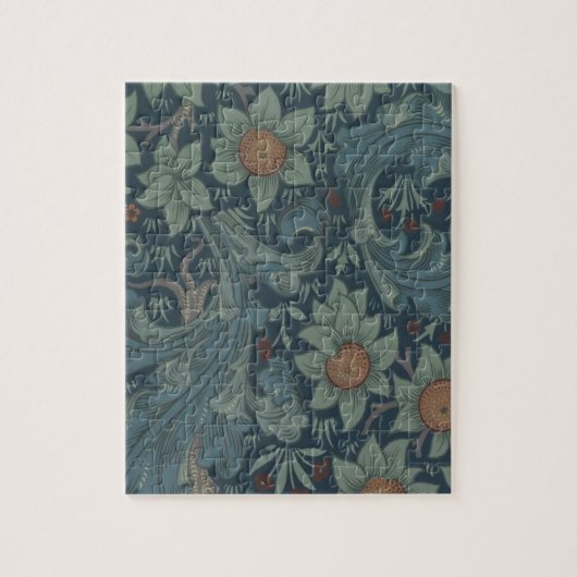 William Morris Orchard Pattern Art Legpuzzel (Verticaal)