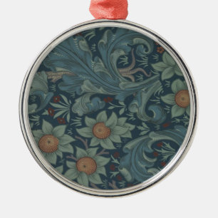 William Morris Orchard Pattern Art Metalen Ornament