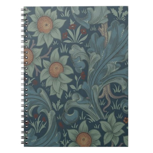 William Morris Orchard Pattern Art Notitieboek (Voorkant)