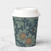 William Morris Orchard Pattern Art Papieren Bekers (Rechts)