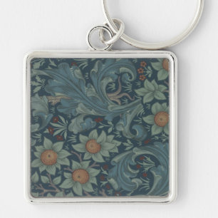 William Morris Orchard Pattern Art Sleutelhanger