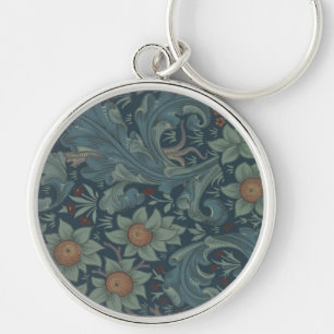 William Morris Orchard Pattern Art Sleutelhanger