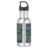 William Morris Orchard Pattern Art Waterfles (Achterkant)