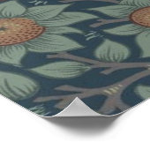 William Morris Orchard Pattern Wallpaper Poster (Hoek)