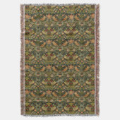 William Morris over aardbeiendief Deken (Voorkant Verticaal)