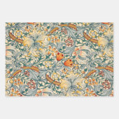 William Morris Pack 3 Feuilles papier d'enveloppem (Devant)