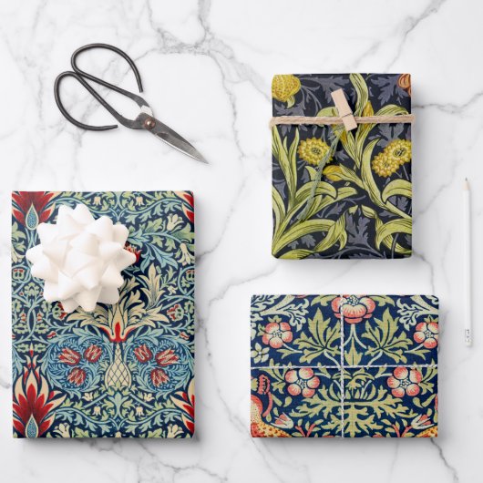 William Morris Pack Inpakpapier Vel (Voorkant)