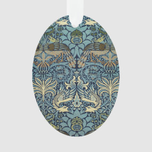 William Morris Paon et Dragon Tissé